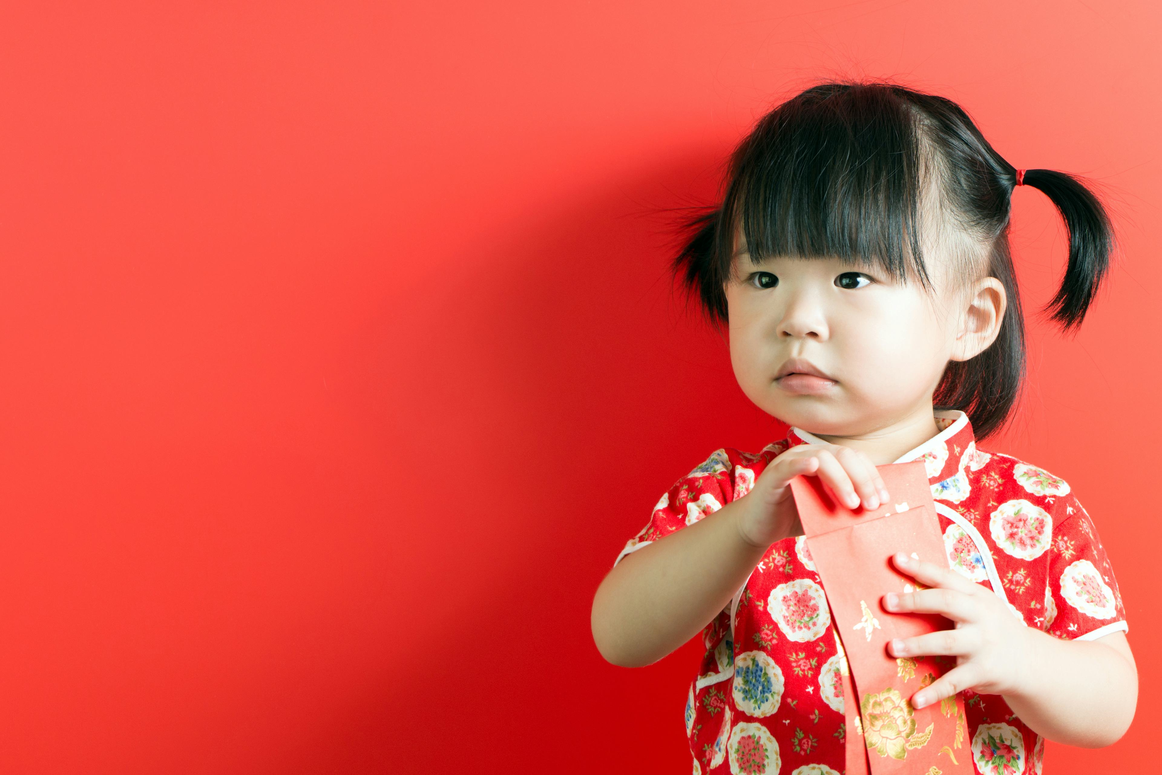 Chinese New Year Red Pockets Child
