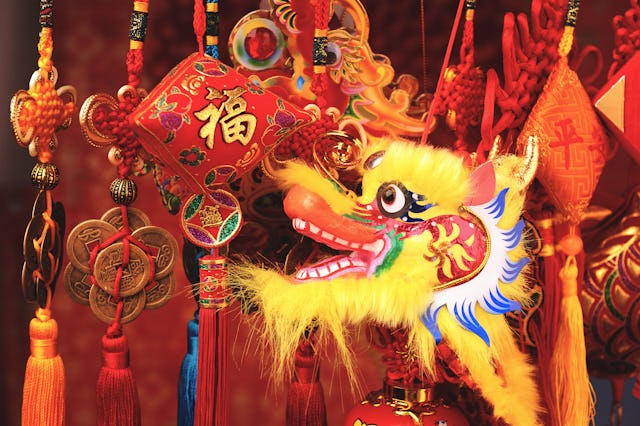 Đồ trang trí rồng năm mới của Trung Quốc