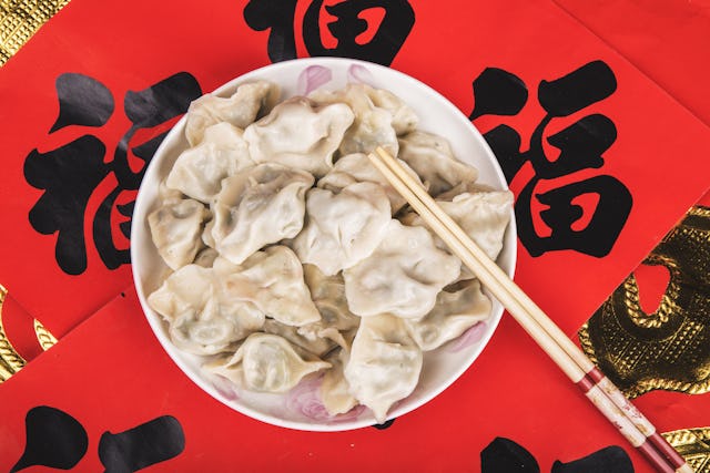 Chinese New Year dumplings