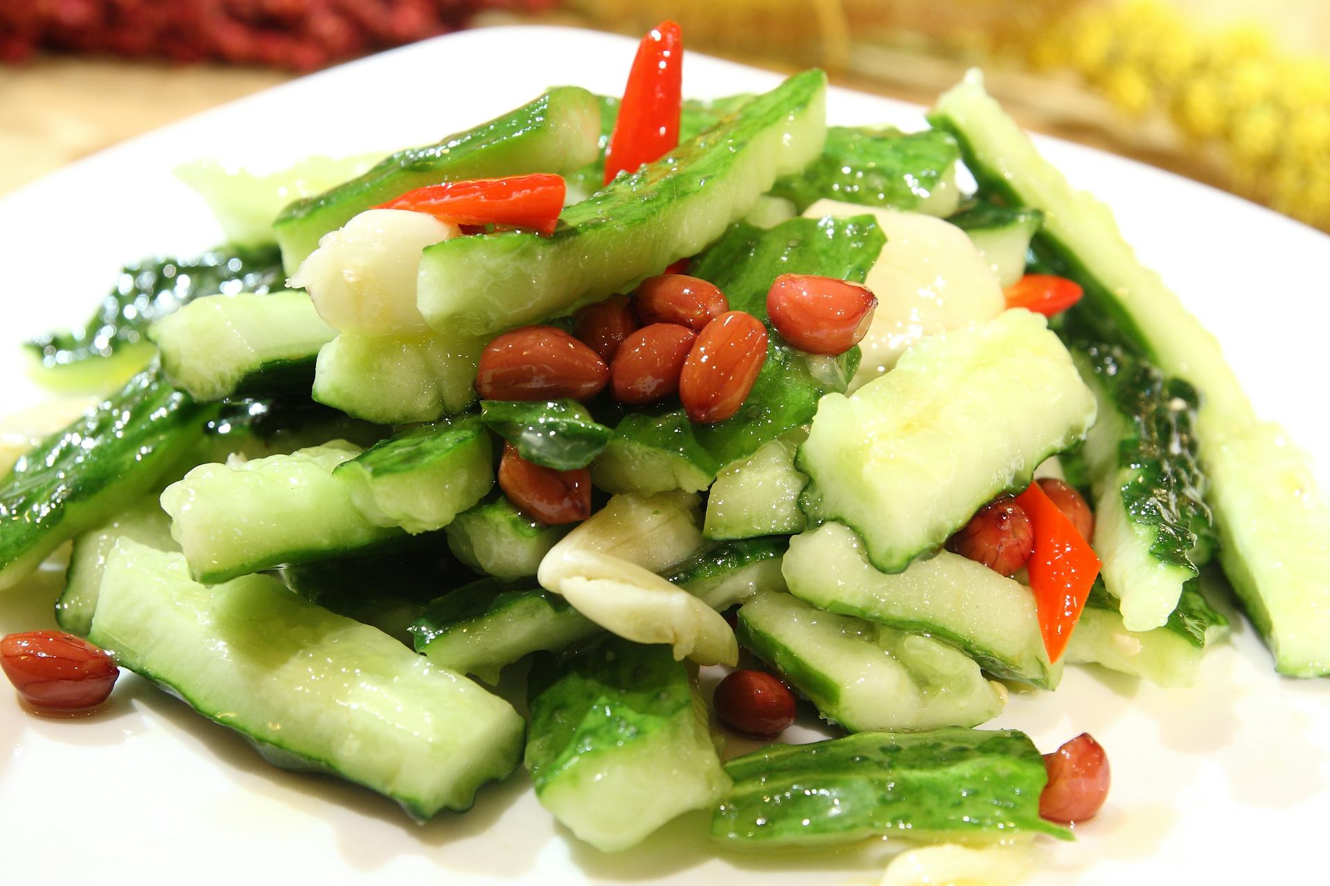 chinese new year vegetables dish