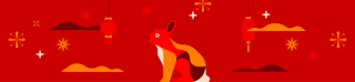 Year of the Rabbit, the 4th Chinese zodiac animal sign