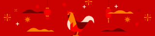 Year of the Rooster, the 10th Chinese zodiac animal sign