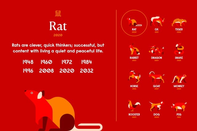Chinese New Year of the Rat: Here is what your zodiac sign is and what it  means