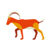 Goat Chinese Zodiac Animal Sign Icon